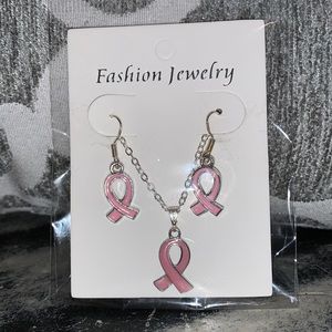 🛍️Breast Cancer Awareness Jewelry Set 🛍️3 for $13🛍️ SALE!!